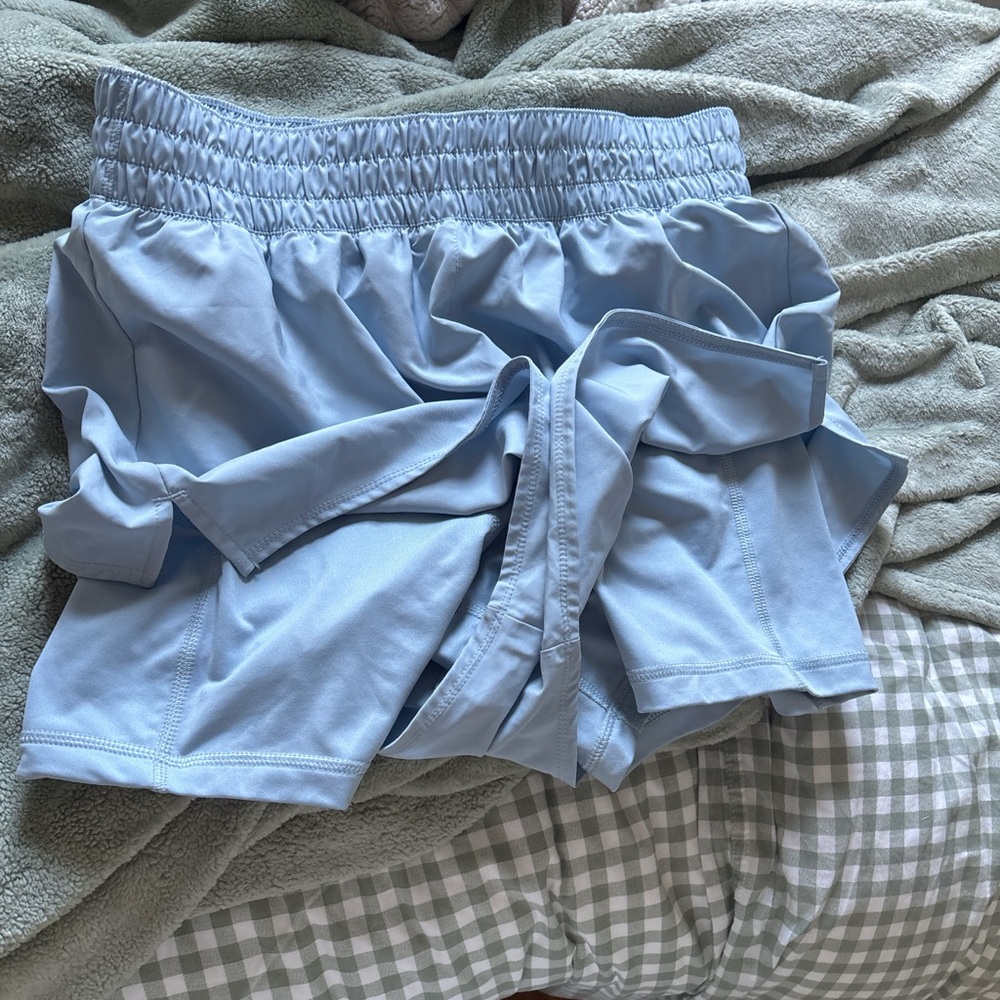 Nike Baby Blue DRI-FIT Athletic Shorts M - Picture 4 of 4